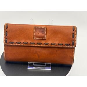 Dooney & Bourke Florentine Leather Continental Clutch Wallet
